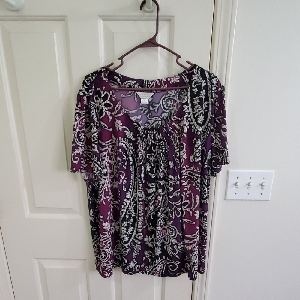 CJ Banks Airy Top